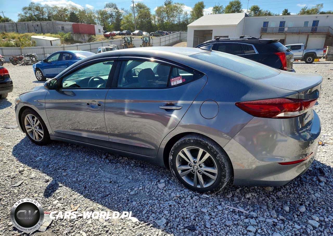 2017 Hyundai Elantra Se VIN:KMHD84LF9HU402357 - 2
