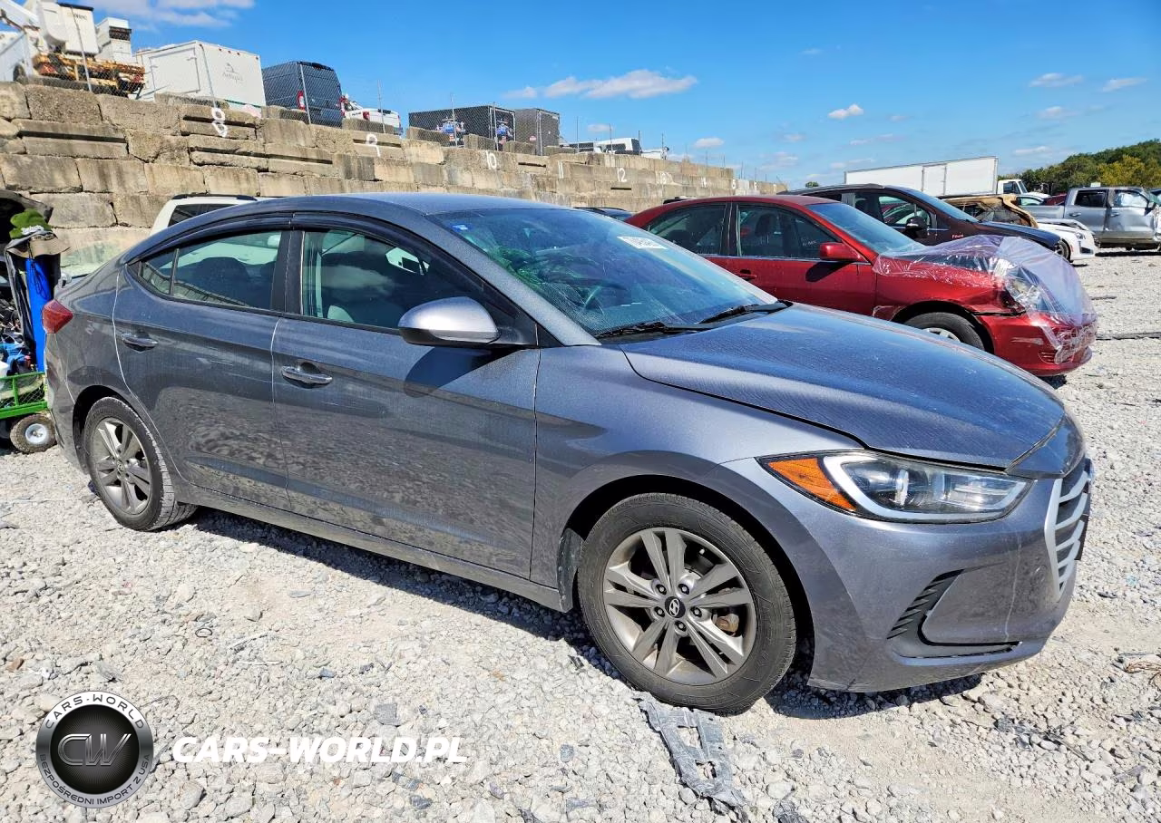 2017 Hyundai Elantra Se VIN:KMHD84LF9HU402357 - 4