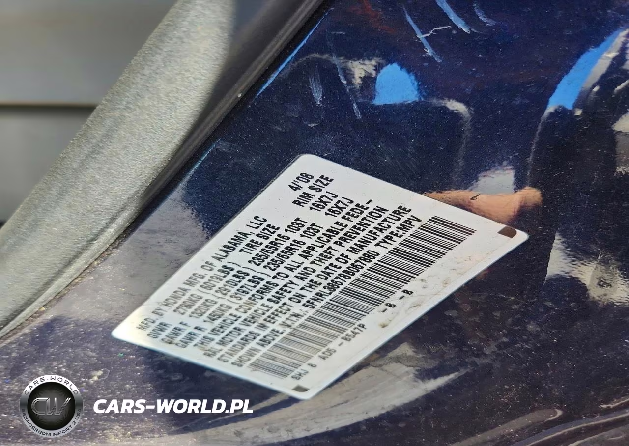 2008 Honda Odyssey Exl VIN:5FNRL38678B067880 - 13