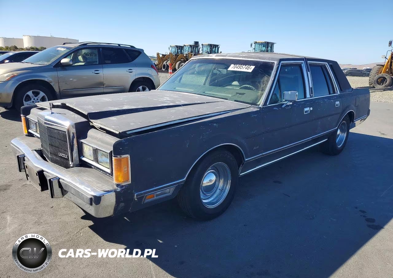 1989 Lincoln Town Car VIN:1LNBM81F6KY799667 - 1