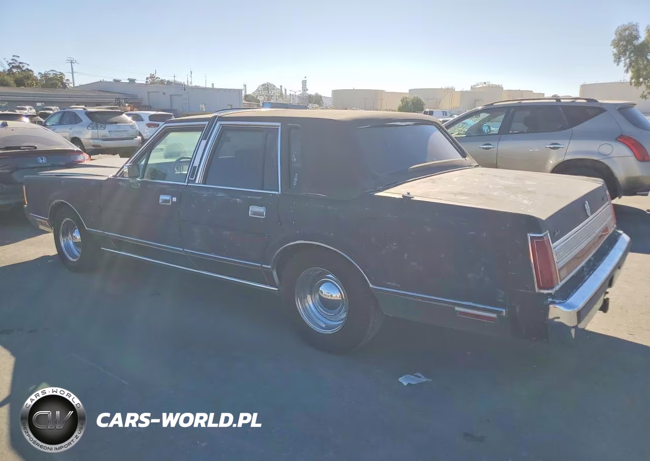 1989 Lincoln Town Car VIN:1LNBM81F6KY799667 - 2