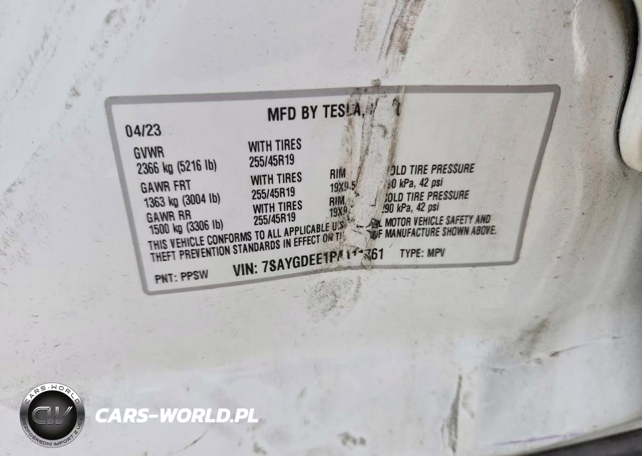 2023 Tesla Model Y VIN:7SAYGDEE1PA111761 - 12