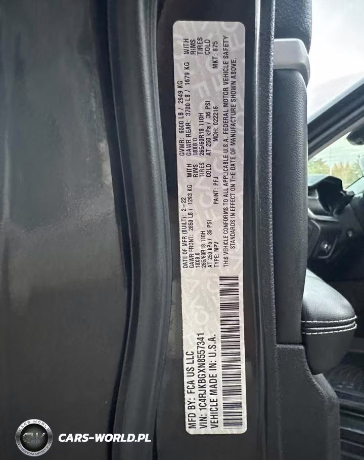 2022 Jeep Grand Cherokee L Limited VIN:1C4RJKBGXN8557341 - 10