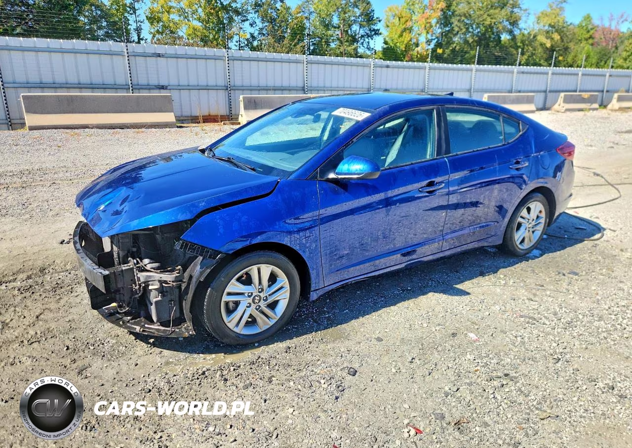 2019 Hyundai Elantra Sel VIN:5NPD84LF4KH409979 - 1
