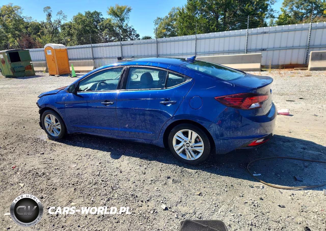 2019 Hyundai Elantra Sel VIN:5NPD84LF4KH409979 - 2