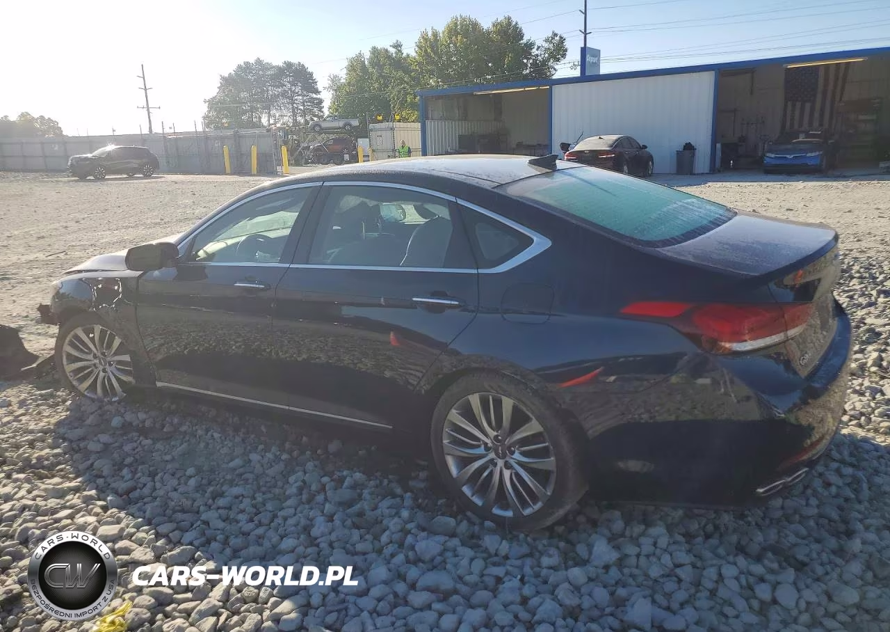 2018 Genesis G80 Ultimate VIN:KMHGN4JF8JU250408 - 2