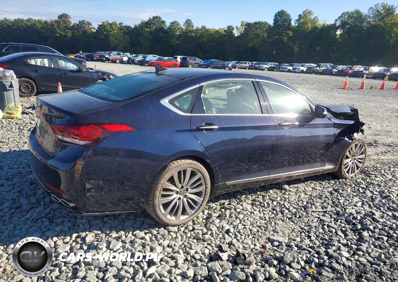 2018 Genesis G80 Ultimate VIN:KMHGN4JF8JU250408 - 3