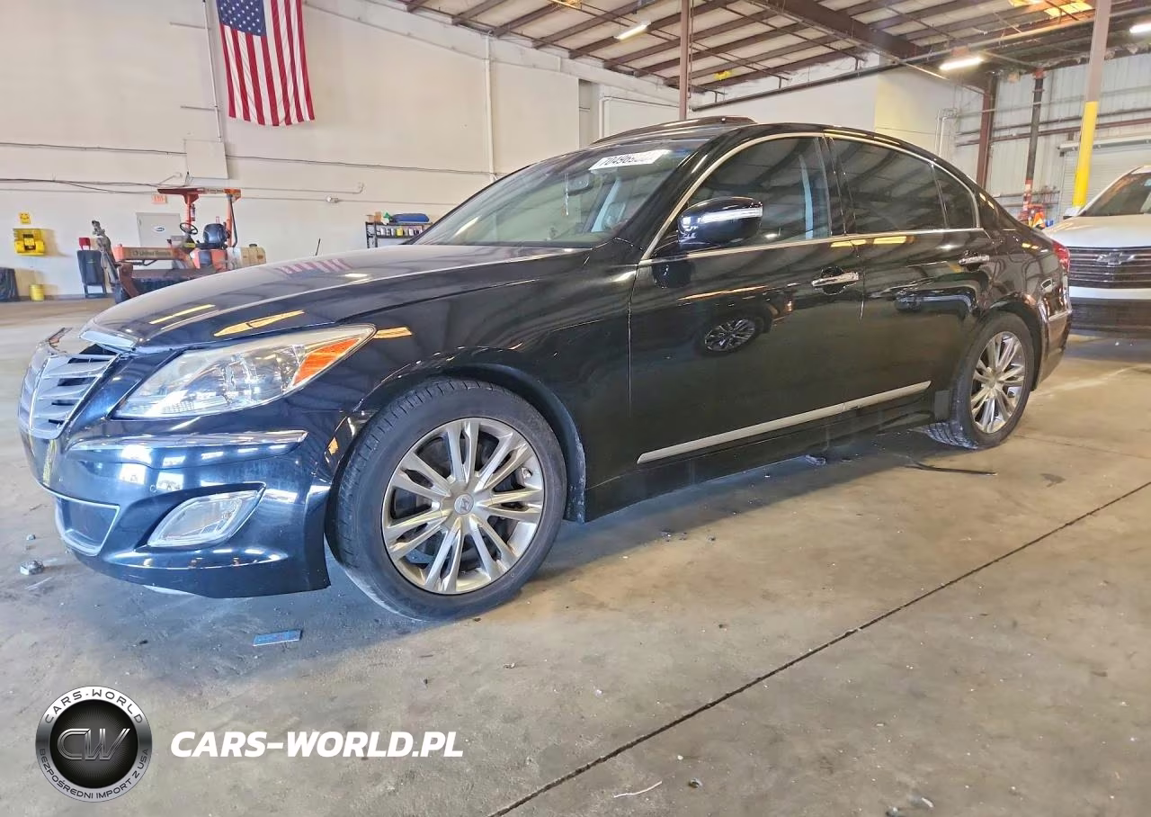 2012 Hyundai Genesis 4.6L VIN:KMHGC4DF1CU208375 - 1