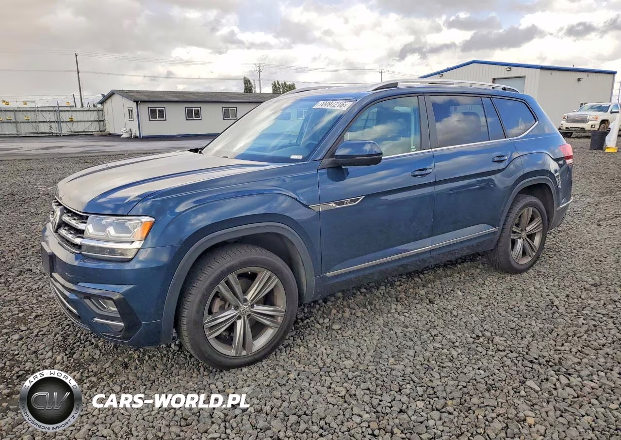 2018 Volkswagen Atlas Sel VIN:1V2RR2CA0JC561021 - 1