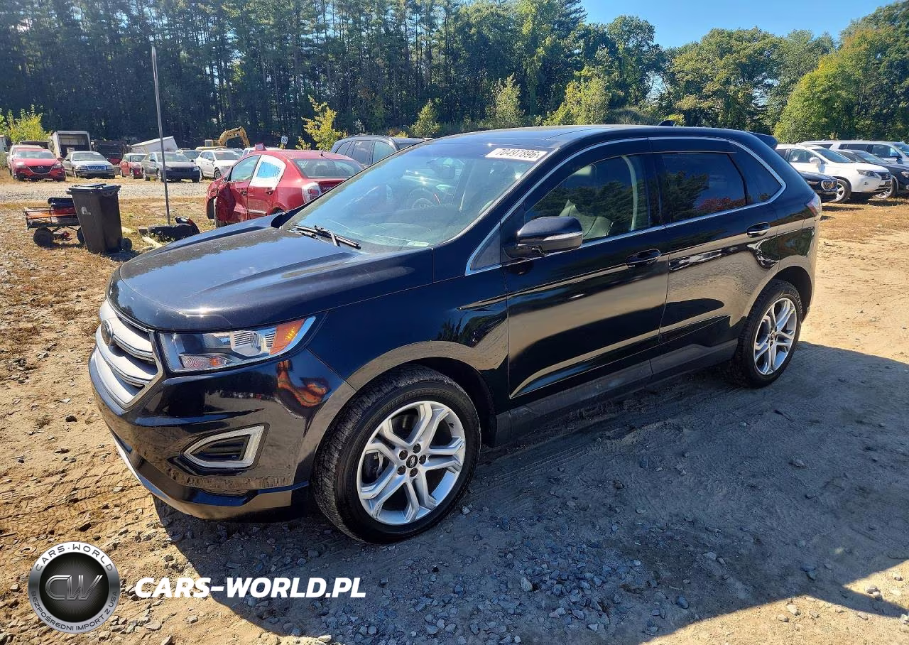 2017 Ford Edge Titanium VIN:2FMPK4K91HBB86391 - 1