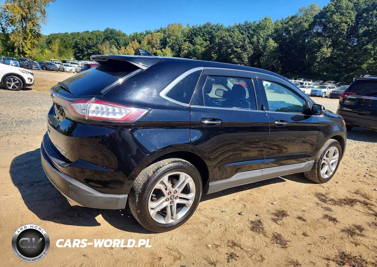 2017 Ford Edge Titanium VIN:2FMPK4K91HBB86391 - 3