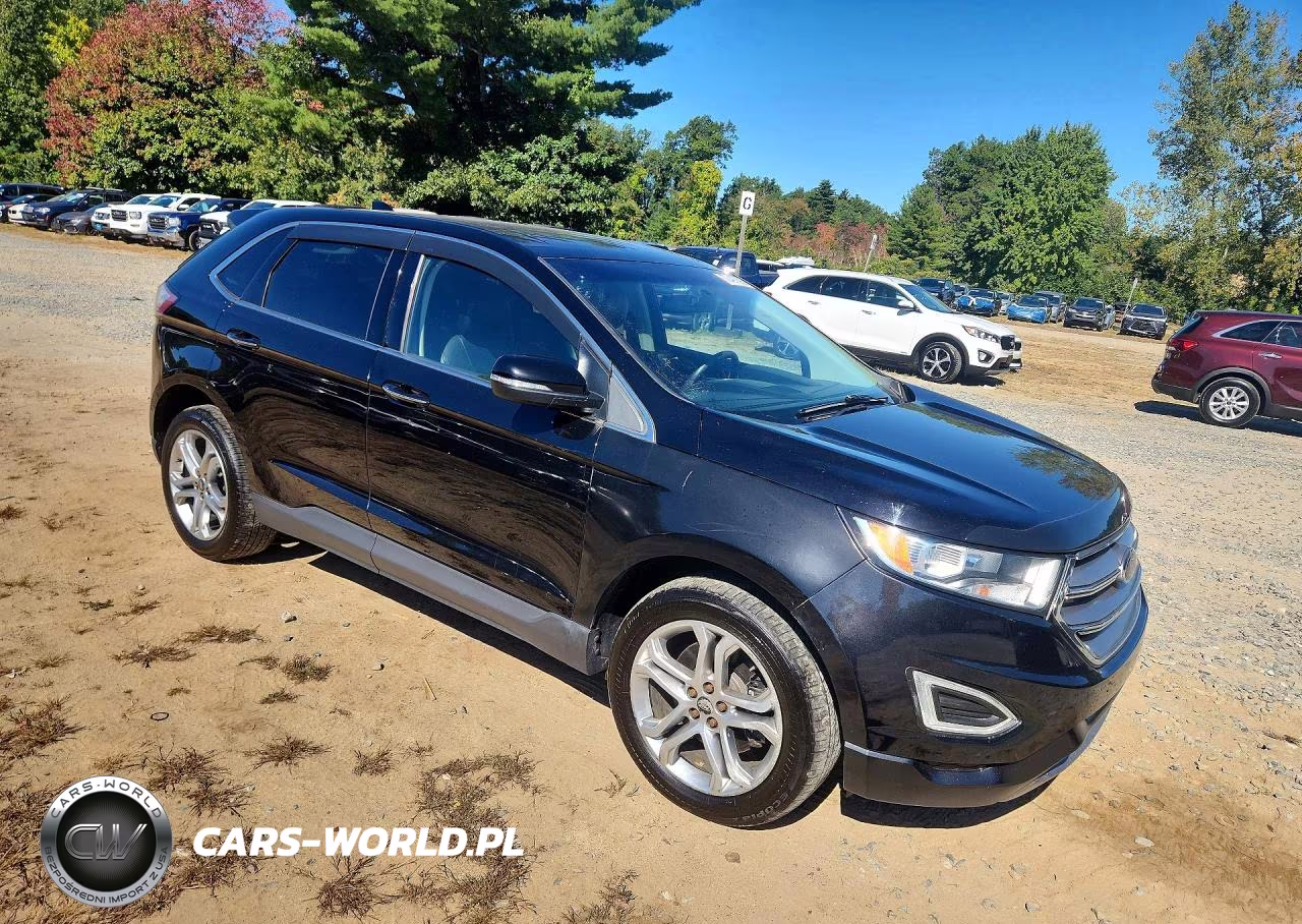 2017 Ford Edge Titanium VIN:2FMPK4K91HBB86391 - 4