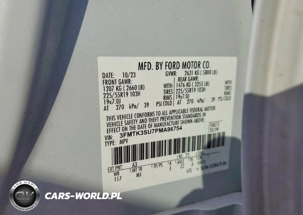 2023 Ford Mustang Mach-E Premium VIN:3FMTK3SU7PMA96754 - 12