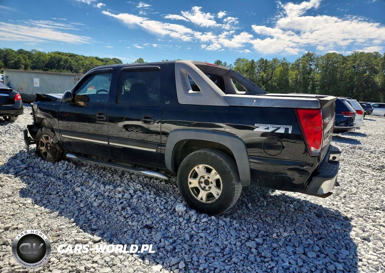 2005 Chevrolet Avalanche K1500 VIN:3GNEK12Z05G170340 - 2