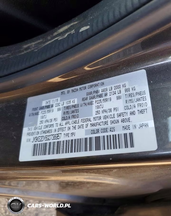 2016 Mazda Cx-5 Gt VIN:JM3KE2DY6G0738957 - 12