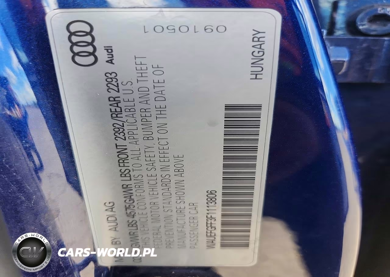 2015 Audi A3 Premium Plus VIN:WAUEFGFF3F1113806 - 12
