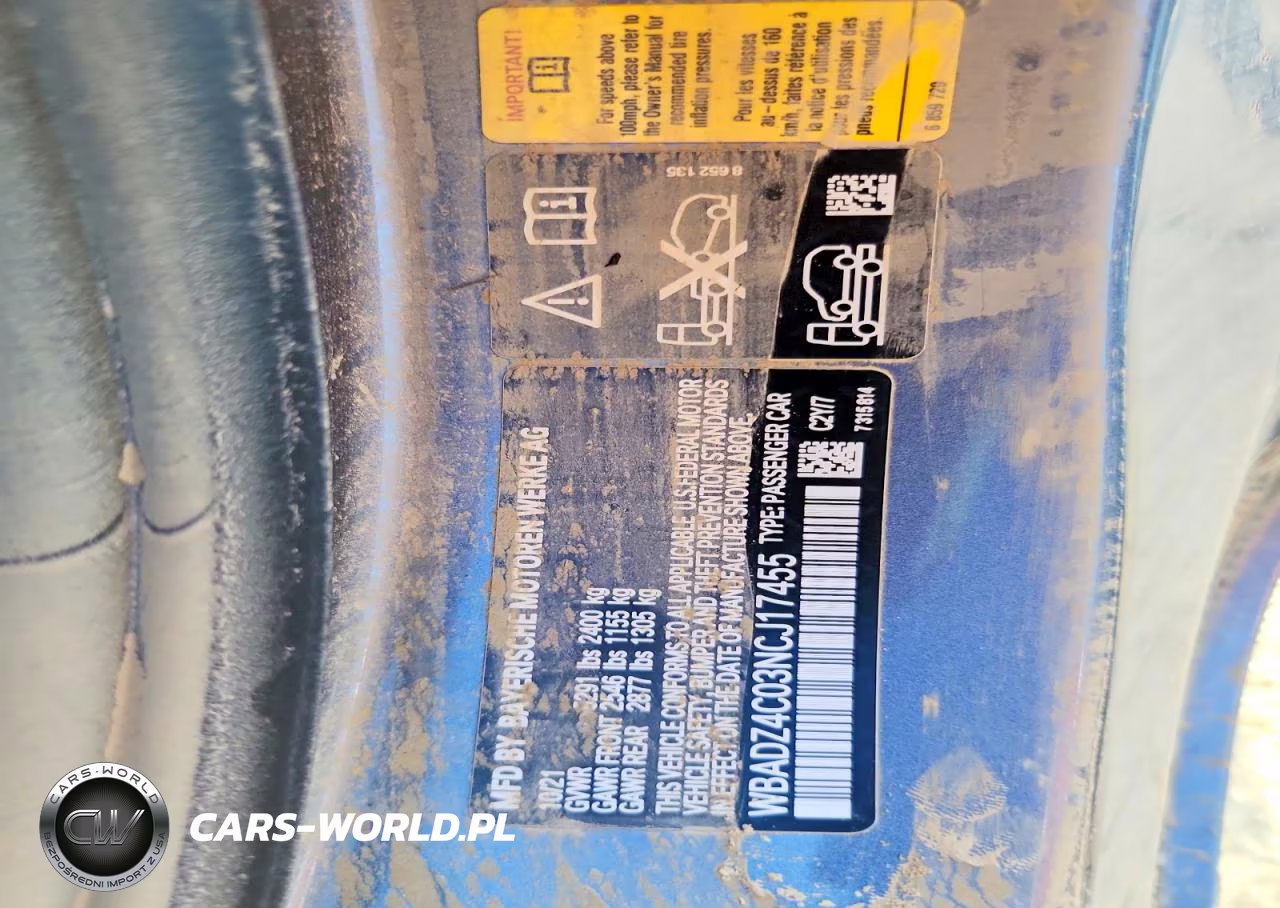 2022 BMW 840Xi VIN:WBADZ4C03NCJ17455 - 12