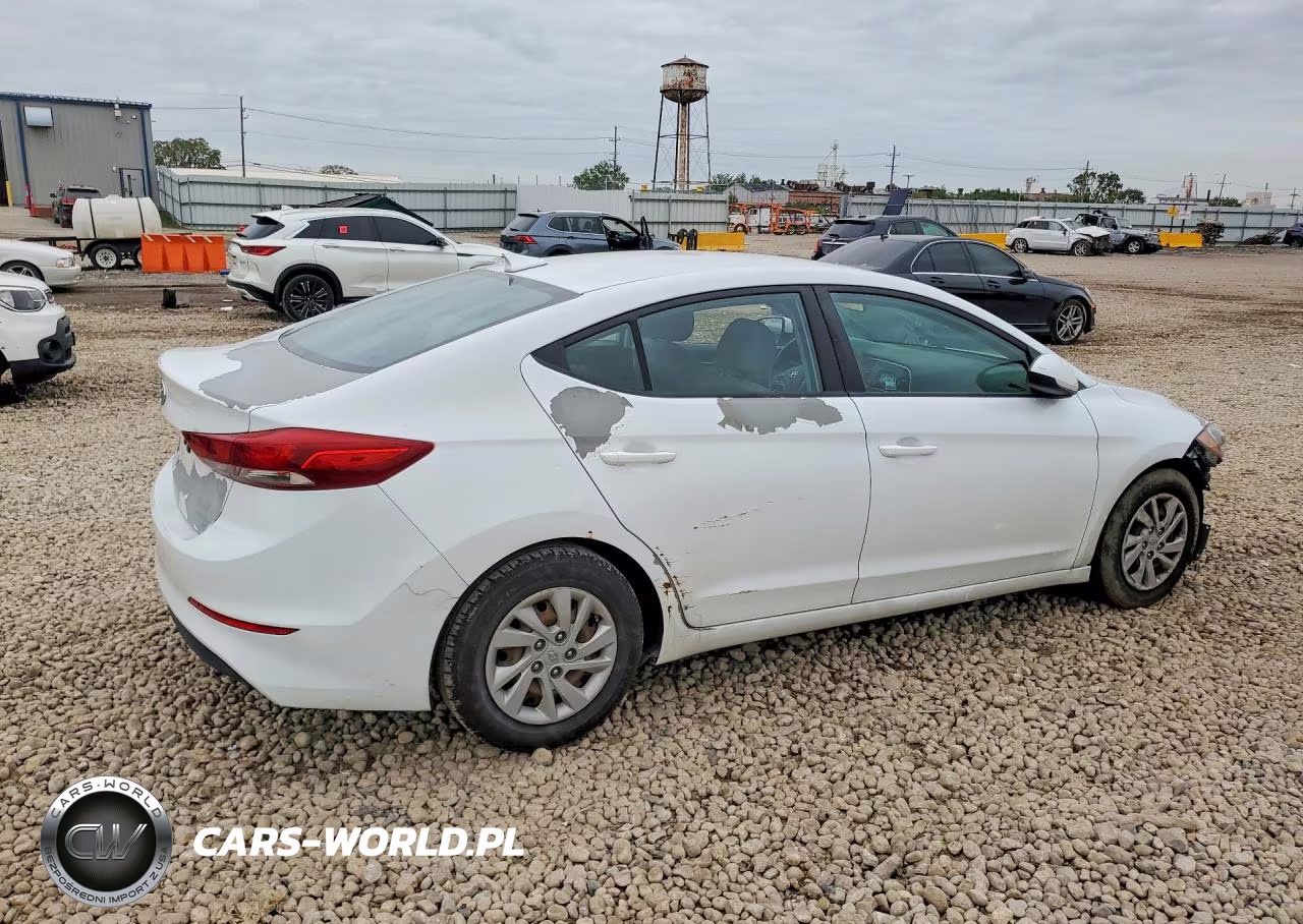 2017 Hyundai Elantra Se VIN:5NPD74LF6HH173668 - 3