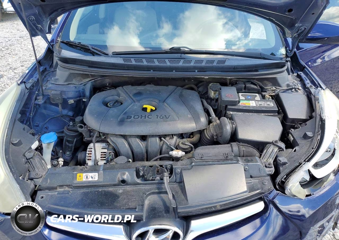 2014 Hyundai Elantra Se VIN:5NPDH4AE7EH533033 - 11