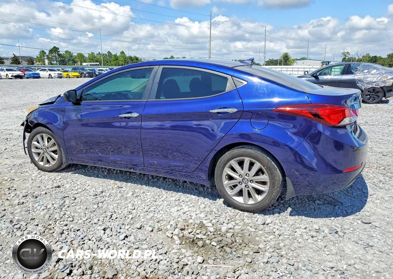 2014 Hyundai Elantra Se VIN:5NPDH4AE7EH533033 - 2