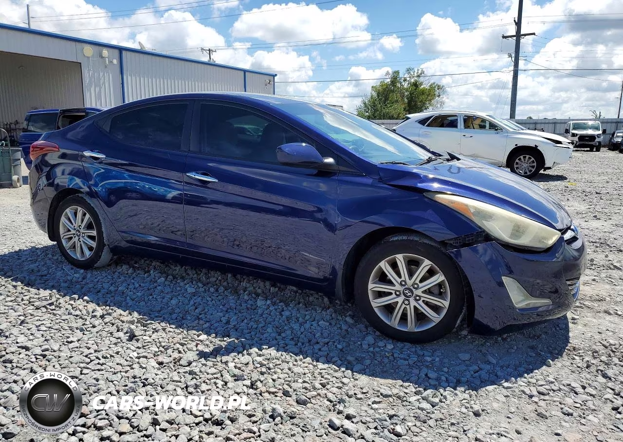2014 Hyundai Elantra Se VIN:5NPDH4AE7EH533033 - 4