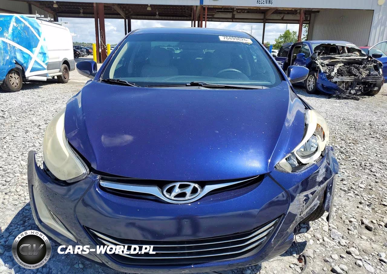 2014 Hyundai Elantra Se VIN:5NPDH4AE7EH533033 - 5