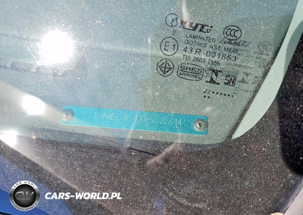 1993 Honda Civic Dx VIN:JHMEG854XPS022614 - 12