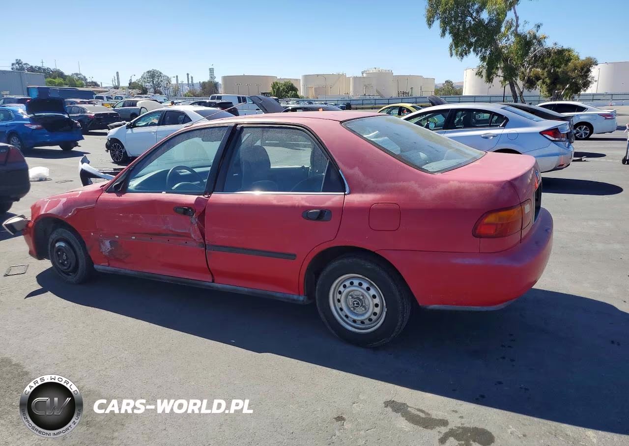 1993 Honda Civic Dx VIN:JHMEG854XPS022614 - 2