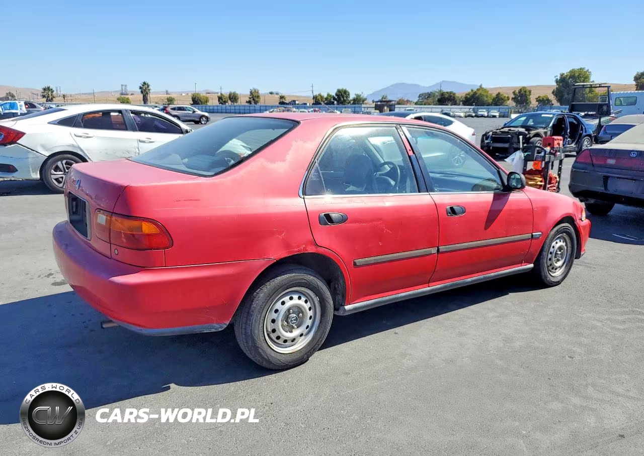 1993 Honda Civic Dx VIN:JHMEG854XPS022614 - 3