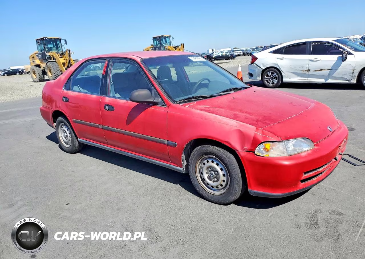 1993 Honda Civic Dx VIN:JHMEG854XPS022614 - 4