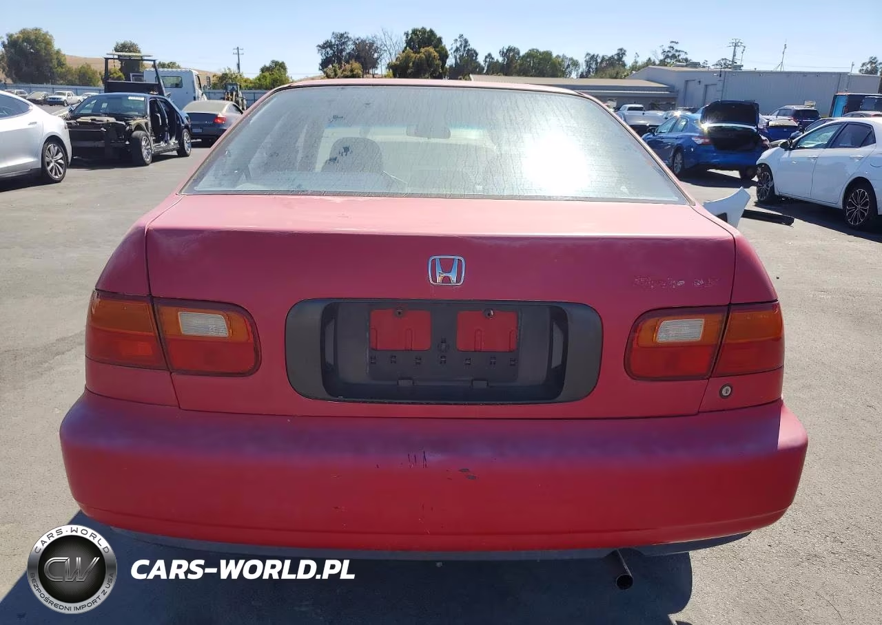 1993 Honda Civic Dx VIN:JHMEG854XPS022614 - 6