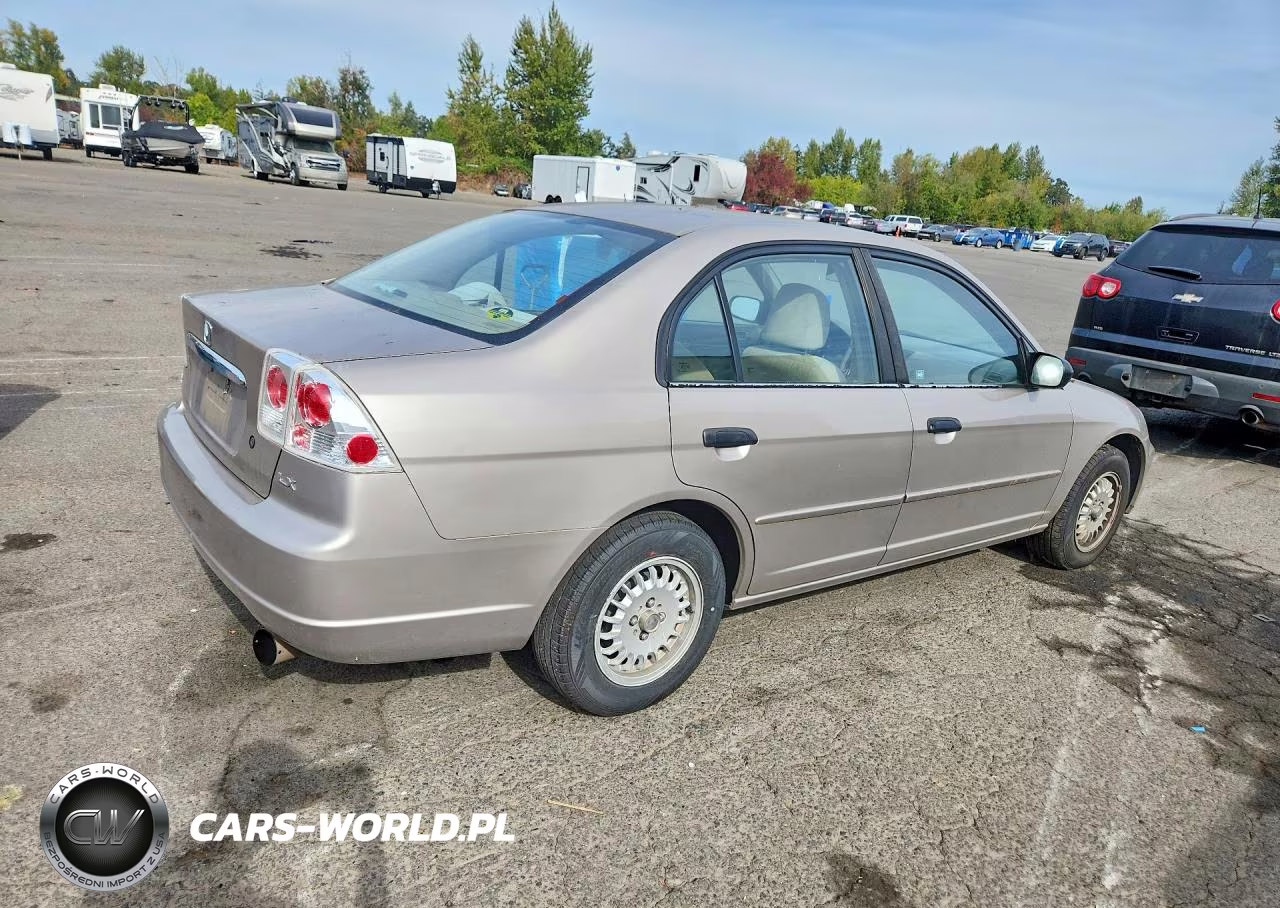 2001 Honda Civic Lx VIN:2HGES16571H575865 - 3