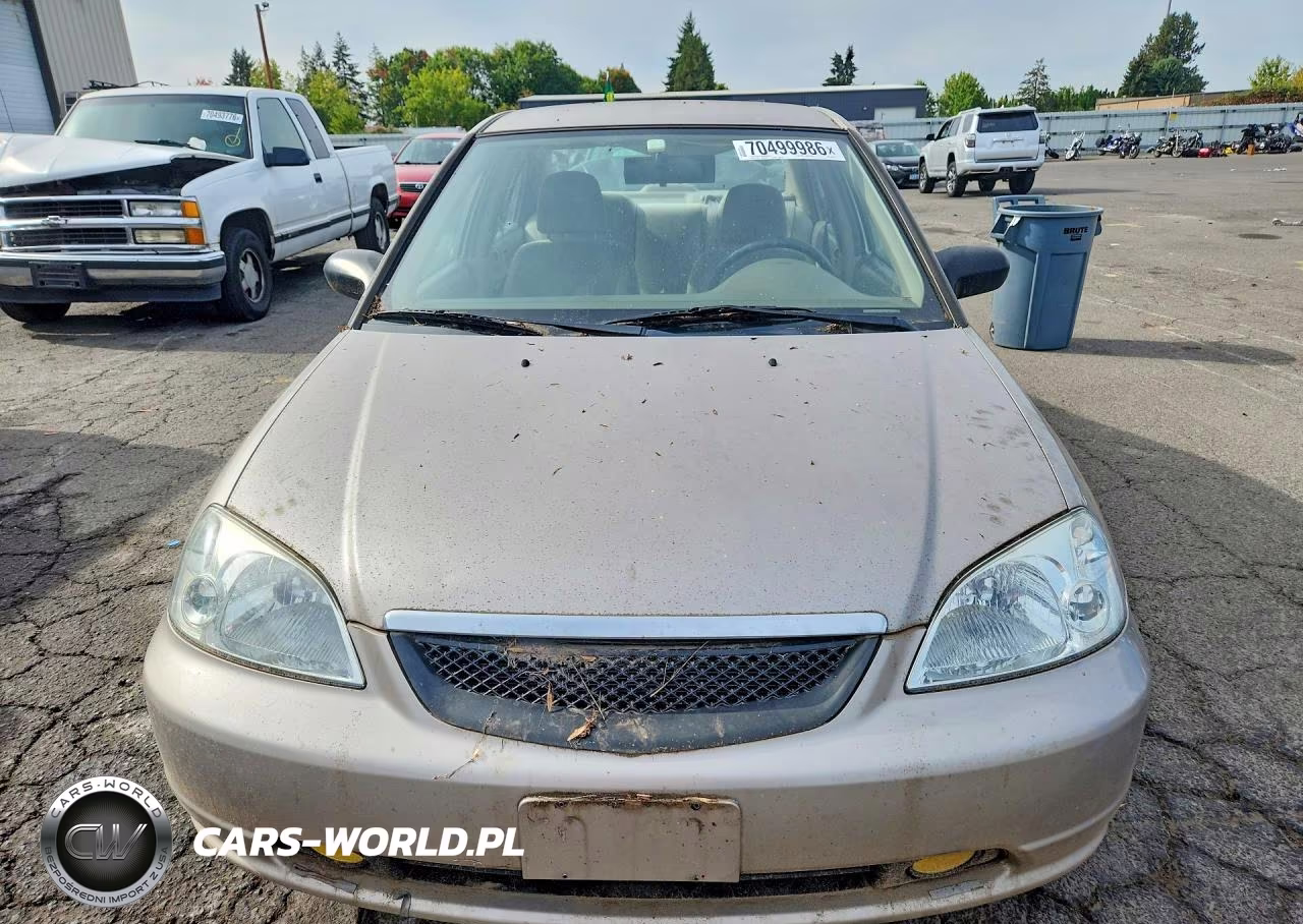 2001 Honda Civic Lx VIN:2HGES16571H575865 - 5