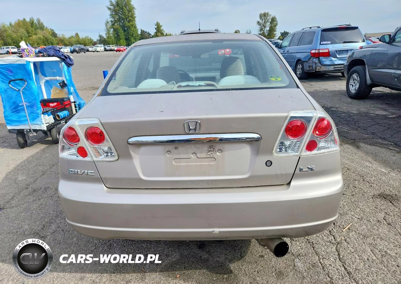 2001 Honda Civic Lx VIN:2HGES16571H575865 - 6