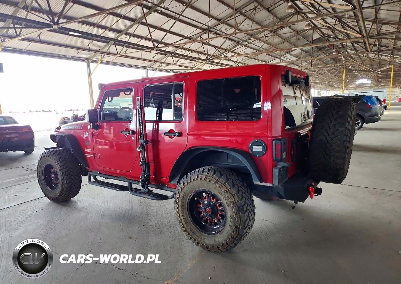 2012 Jeep Wrangler Unlimited Sahara VIN:1C4BJWEGXCL188981 - 2