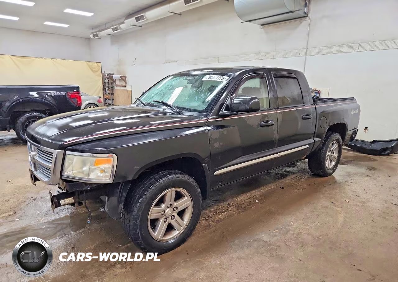 2008 Dodge Dakota Quad Laramie VIN:1D7HW58N98S544615 - 1