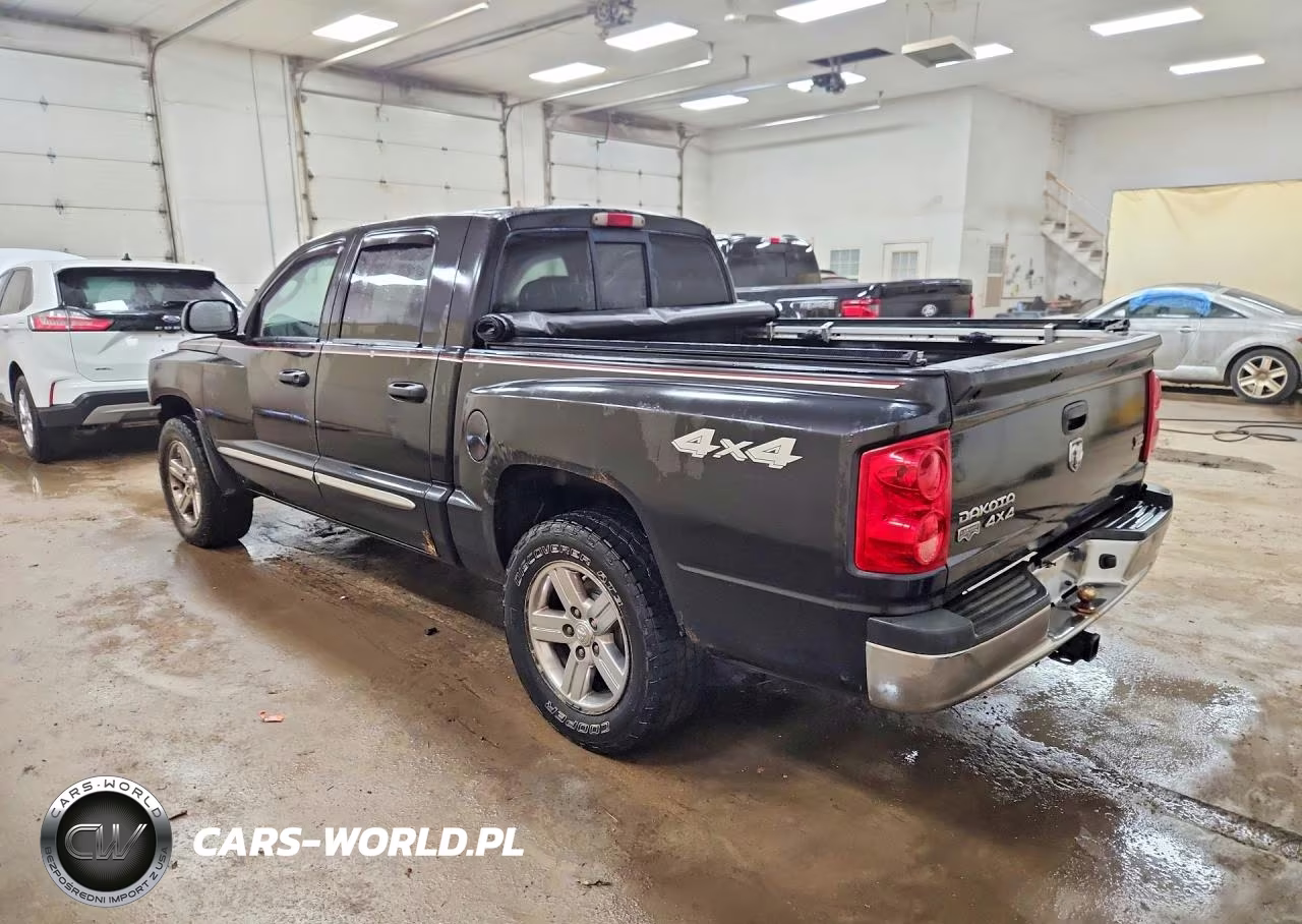 2008 Dodge Dakota Quad Laramie VIN:1D7HW58N98S544615 - 2