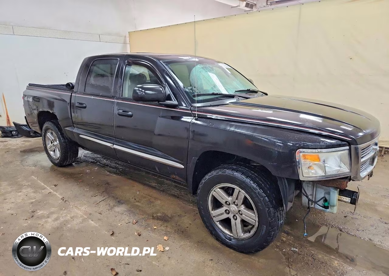 2008 Dodge Dakota Quad Laramie VIN:1D7HW58N98S544615 - 4