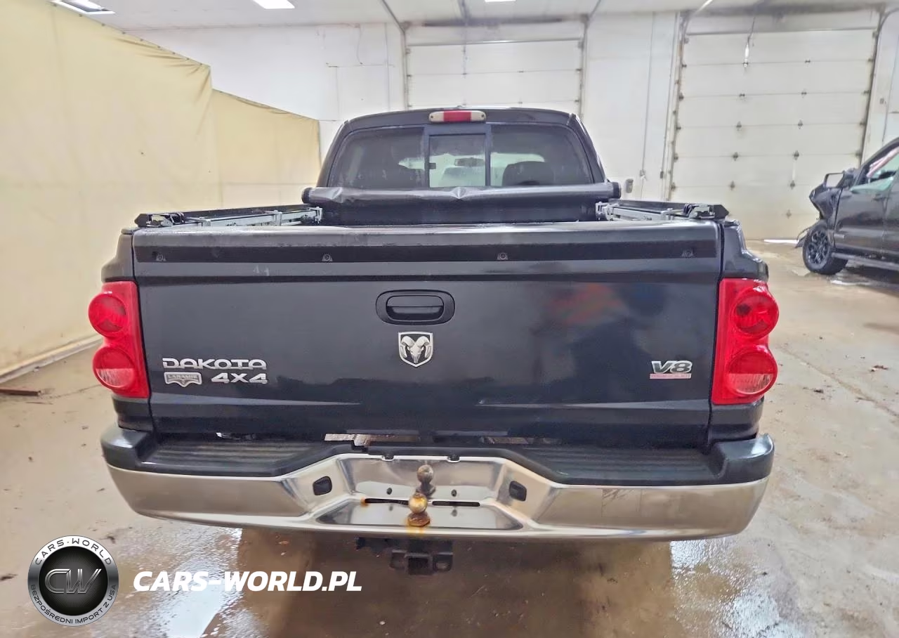 2008 Dodge Dakota Quad Laramie VIN:1D7HW58N98S544615 - 6