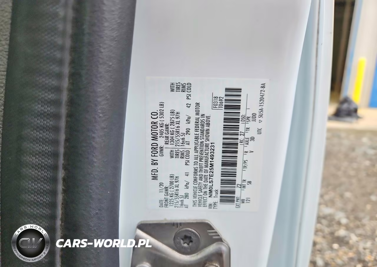 2021 Ford Transit Connect Xl Delivery Van VIN:NM0LS7E25M1493231 - 13