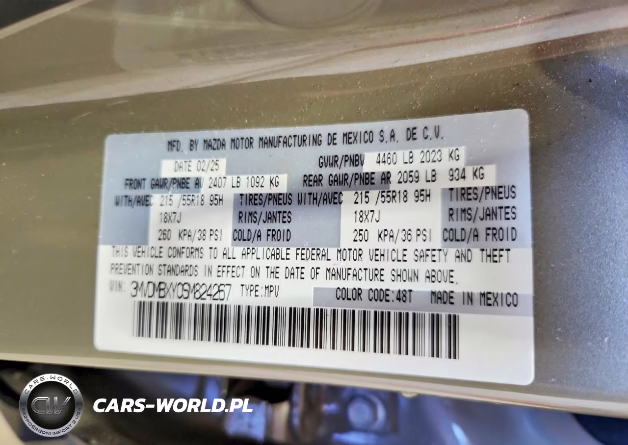 2025 Mazda Cx-30 Carbon Turbo VIN:3MVDMBXY0SM824267 - 14
