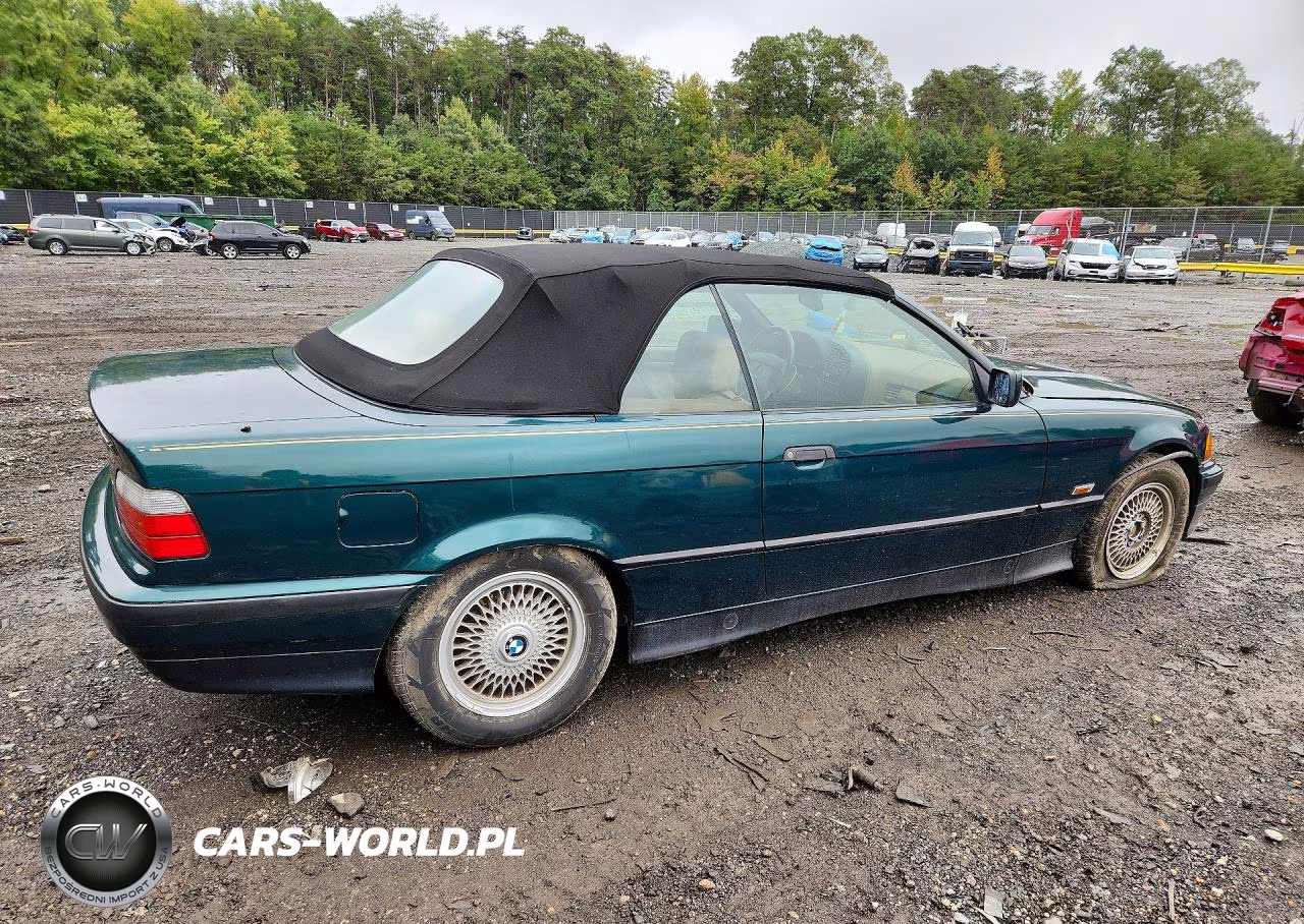 1994 BMW 325 Ic Automatic VIN:WBABJ6325RJD37485 - 3