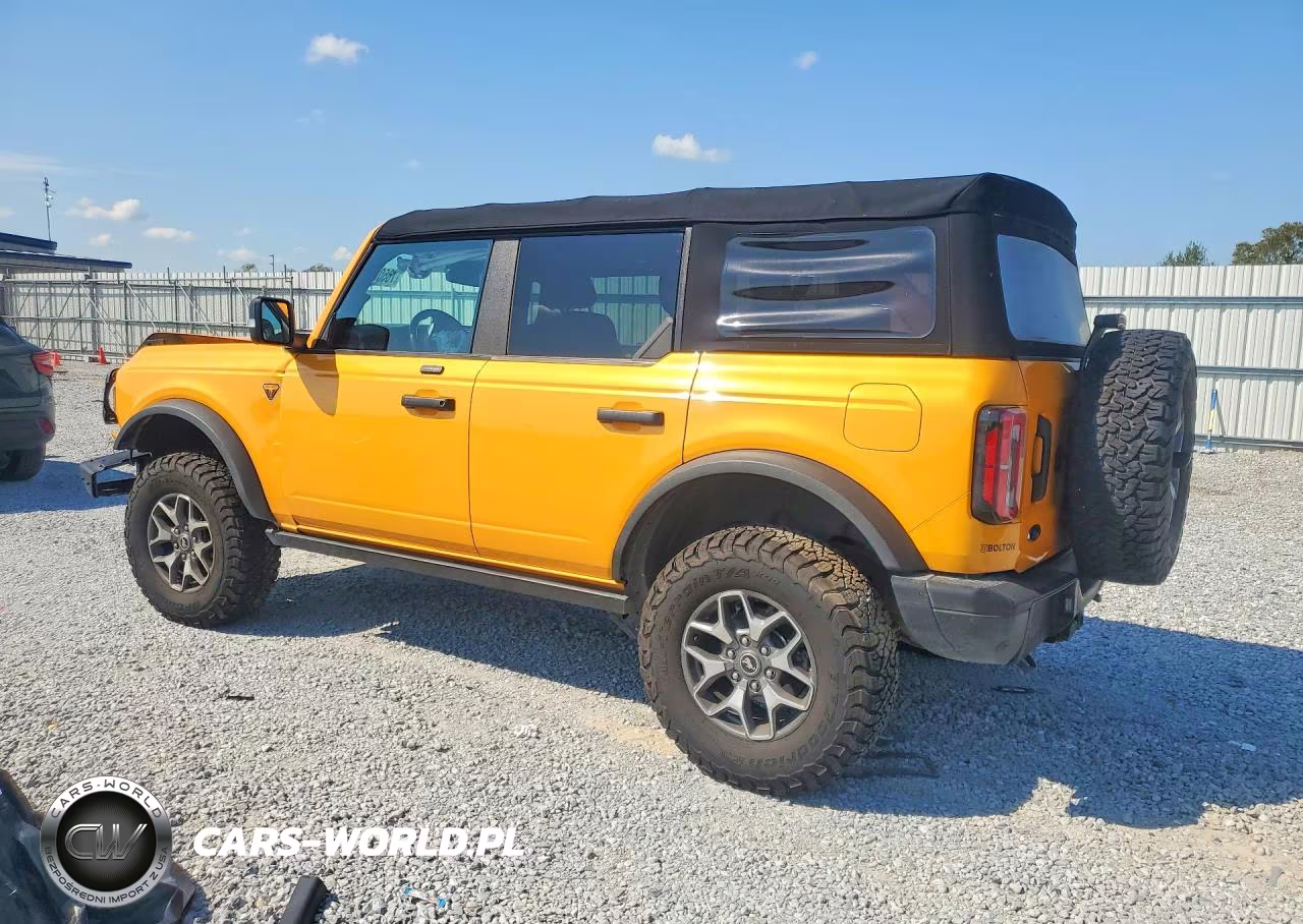 2021 Ford Bronco Base VIN:1FMEE5DP6MLA98589 - 2