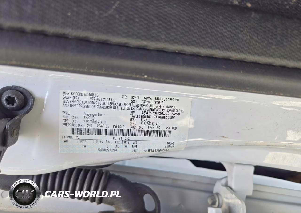 2018 Ford Focus Sel VIN:1FADP3H26JL265256 - 12