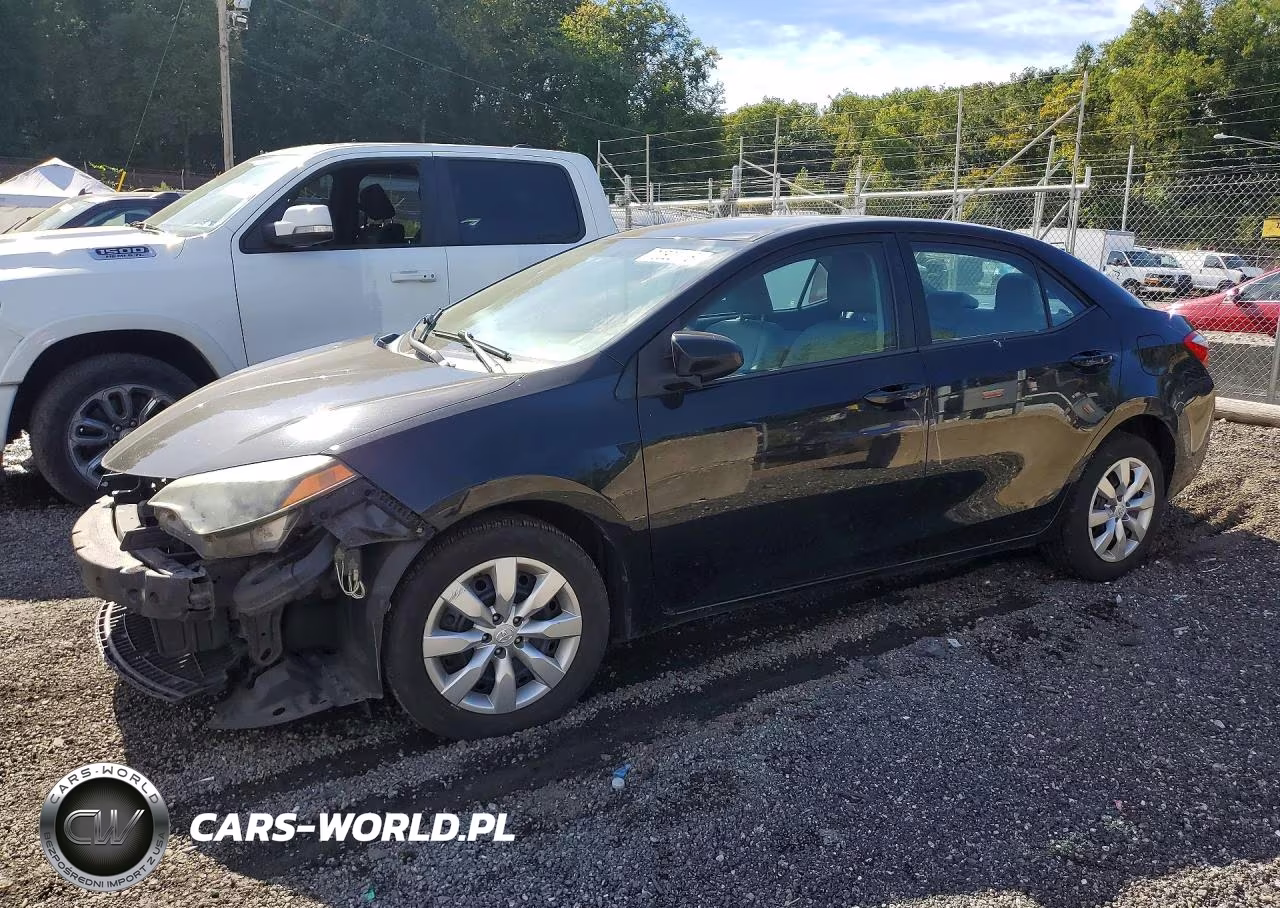 2015 Toyota Corolla Le VIN:2T1BURHE4FC422515 - 1