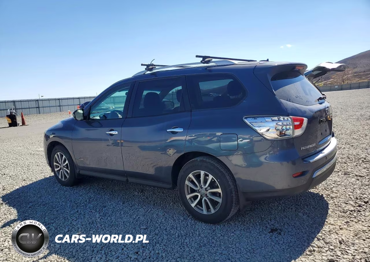 2014 Nissan Pathfinder Hybrid Sv VIN:5N1CR2MM1EC657631 - 2