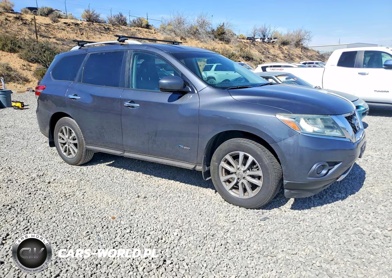 2014 Nissan Pathfinder Hybrid Sv VIN:5N1CR2MM1EC657631 - 4