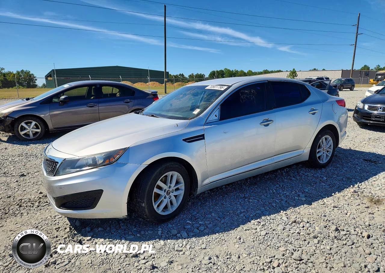 2011 Kia Optima Lx VIN:KNAGM4A78B5120539 - 1