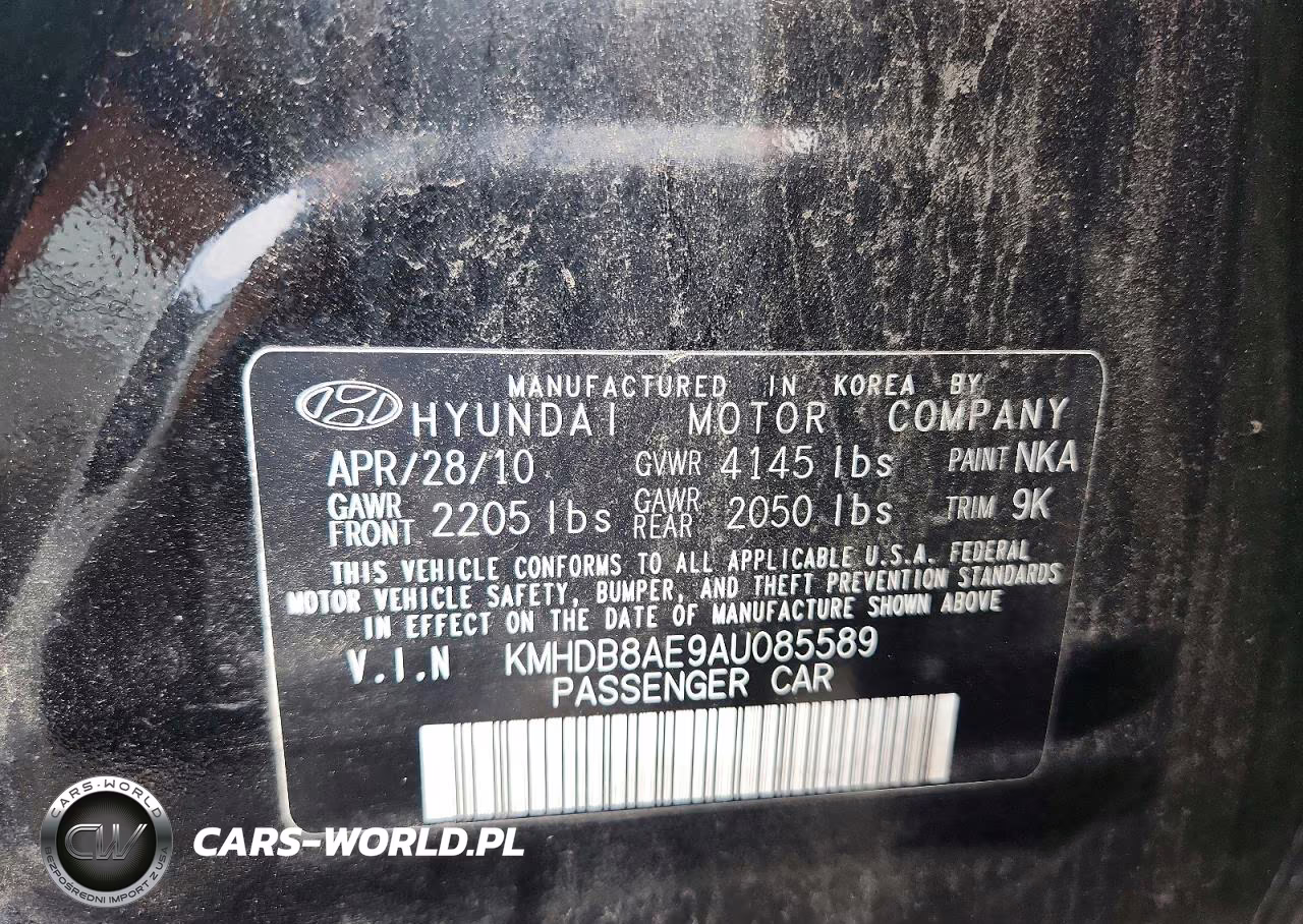 2010 Hyundai Elantra Touring Gls VIN:KMHDB8AE9AU085589 - 13