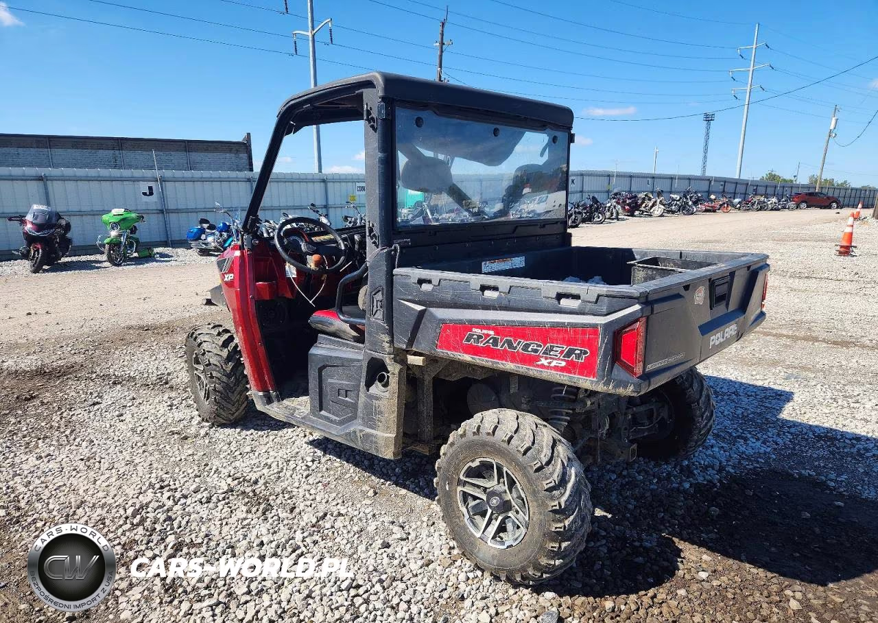 2014 Polaris Ranger 900 Xp Eps Utility Vehicle VIN:4XAUH9EA9EG285772 - 3